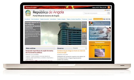 Portal Oficial do Governo de Angola Clique para aceder ao Portal Oficial do Governo de Angola